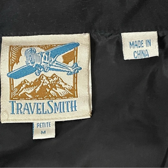 TravelSmith Women's jacket black medium petite - Picture 11 of 12